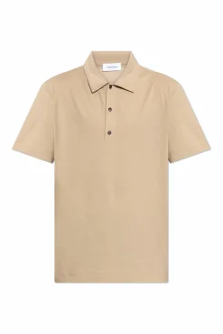 FERRAGAMO beige Polo with logo