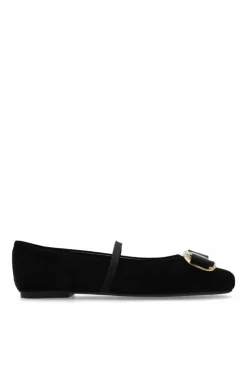 FERRAGAMO BLACK Ballerinas Zina