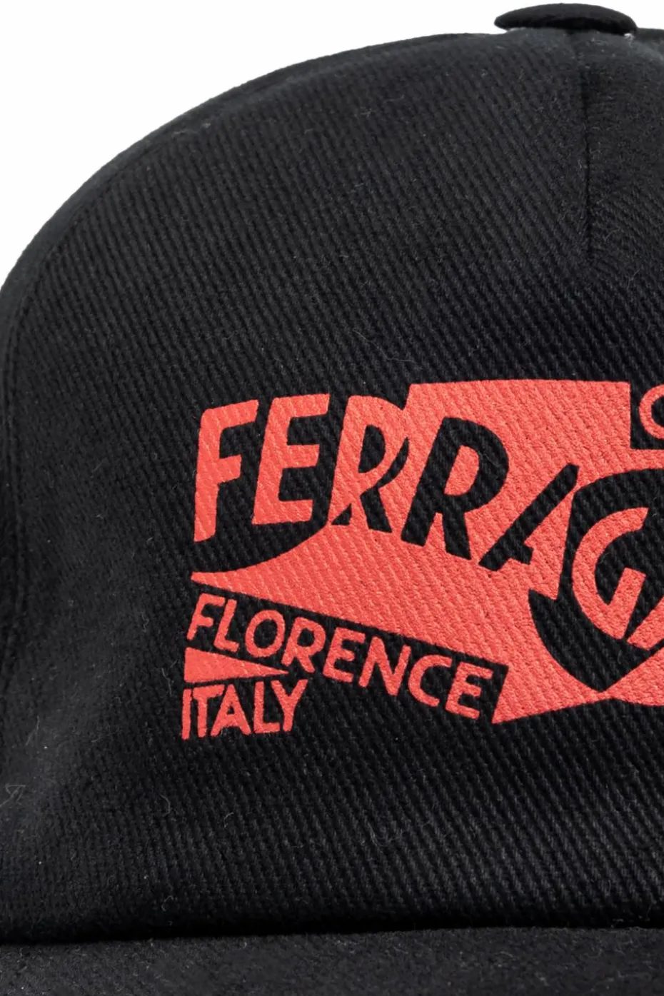 FERRAGAMO BLACK Baseball cap