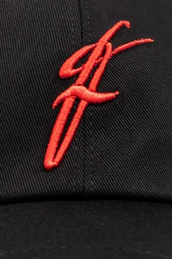 FERRAGAMO BLACK Baseball cap