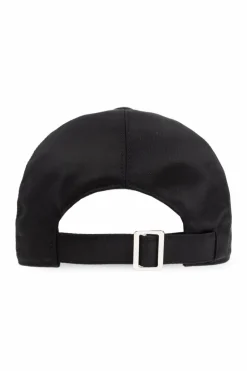 FERRAGAMO BLACK Baseball cap with logo
