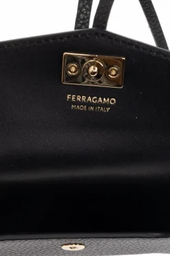 FERRAGAMO BLACK Belt bag