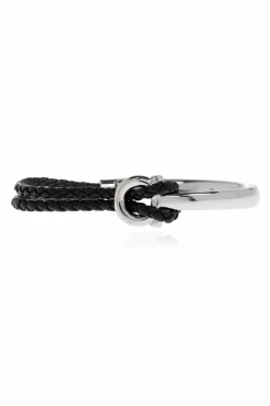 FERRAGAMO BLACK Bracelet with logo