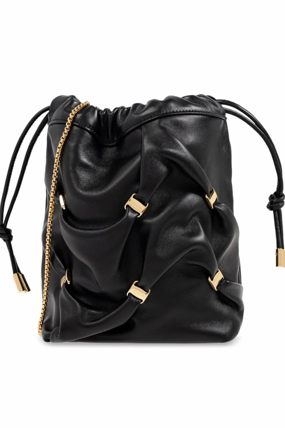 FERRAGAMO BLACK Bucket shoulder bag