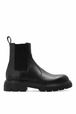 FERRAGAMO BLACK ‘Dollie’ ankle boots