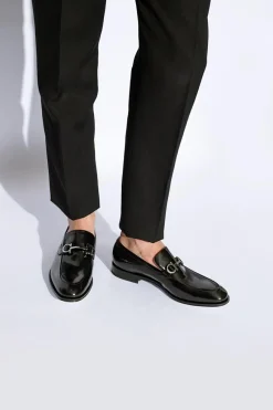 FERRAGAMO BLACK ‘Finley’ shoes