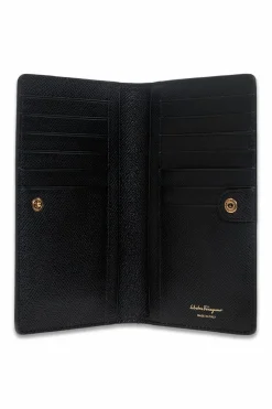 FERRAGAMO BLACK Folding wallet