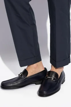 FERRAGAMO BLACK ‘Grandioso2’ shoes