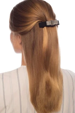 FERRAGAMO BLACK Hair clip