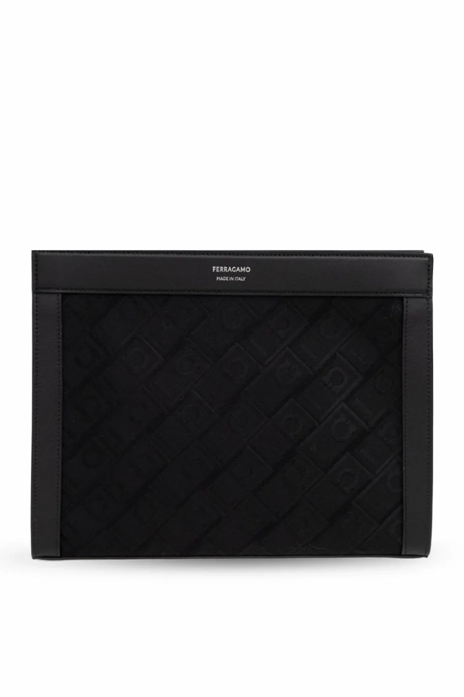 FERRAGAMO BLACK Handbag with logo