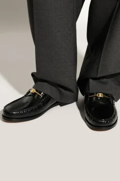 FERRAGAMO BLACK "Harry" loafers