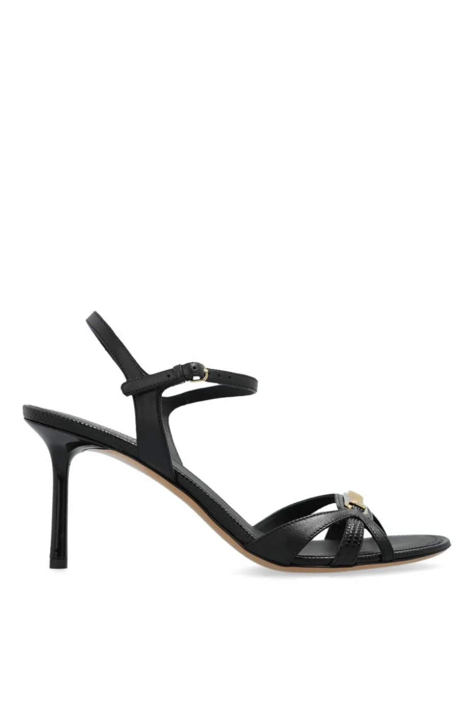 FERRAGAMO BLACK Heeled sandals Dasy