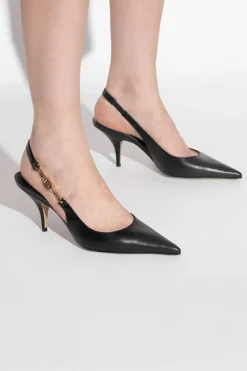 FERRAGAMO BLACK Heeled shoes "Tally"