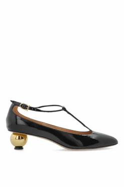 FERRAGAMO BLACK Heeled shoes "Tania"