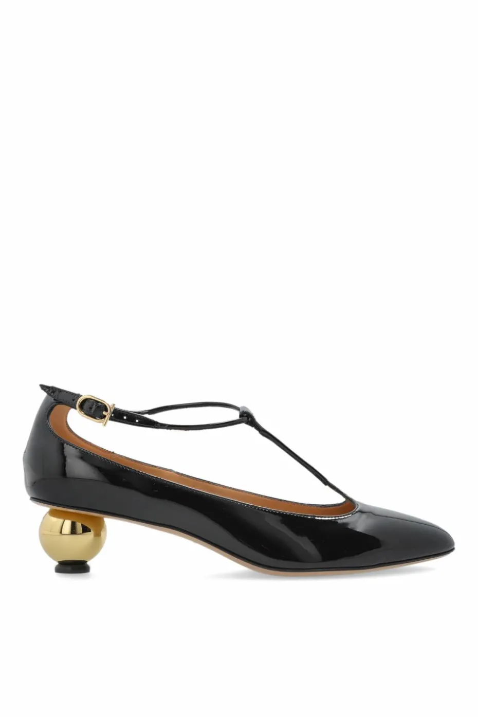 FERRAGAMO BLACK Heeled shoes "Tania"