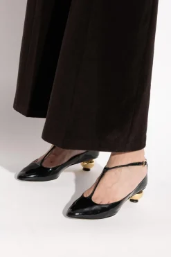 FERRAGAMO BLACK Heeled shoes "Tania"