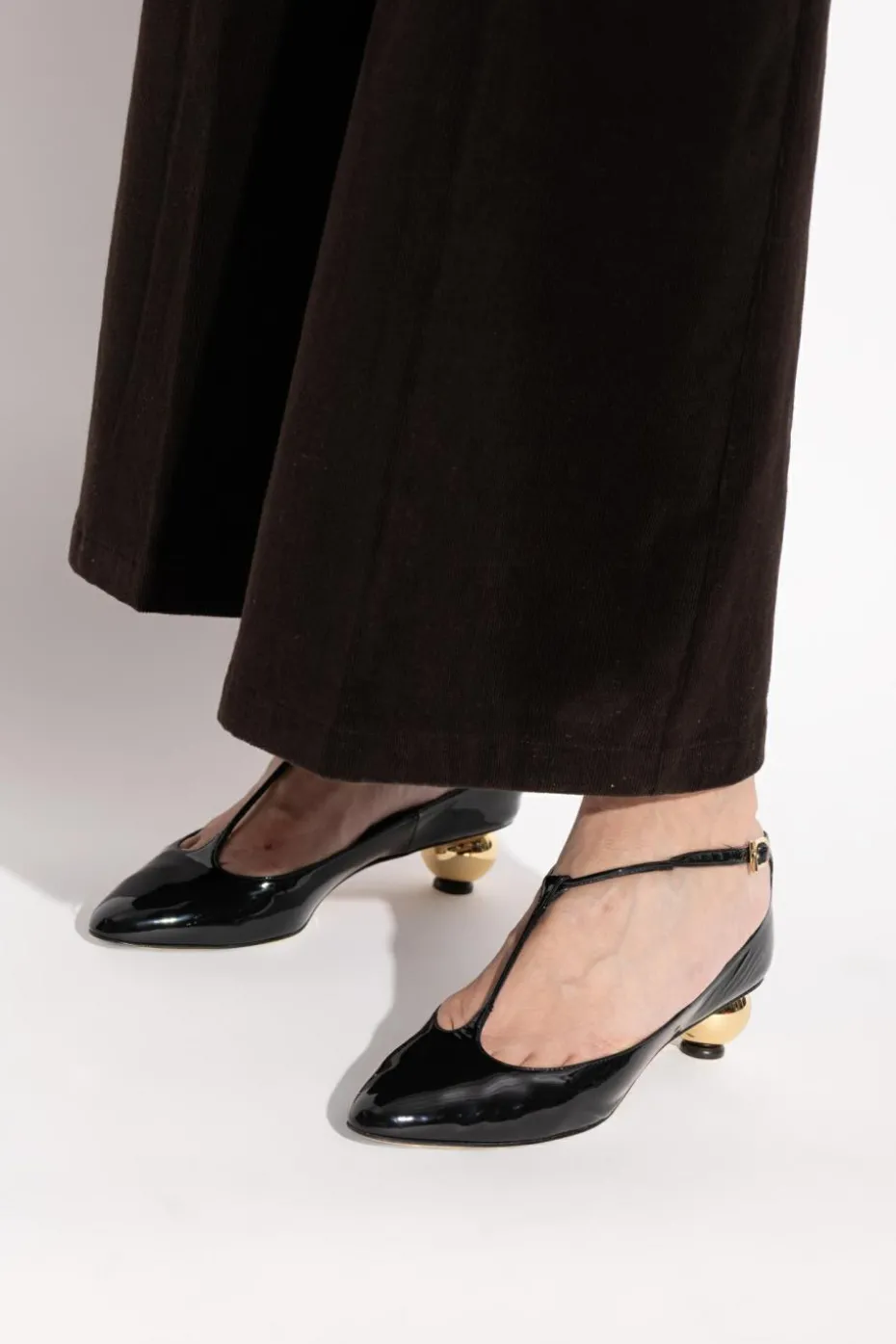 FERRAGAMO BLACK Heeled shoes "Tania"