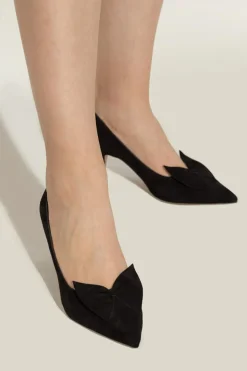 FERRAGAMO BLACK Heeled shoes "Gwen"