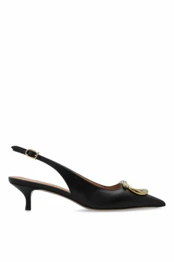 FERRAGAMO BLACK Heeled shoes "Sara"