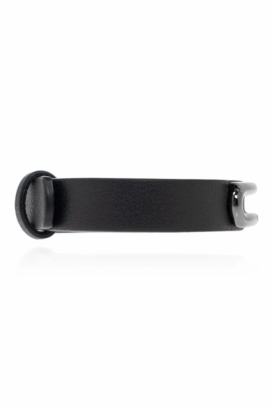 FERRAGAMO BLACK Leather bracelet