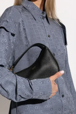 FERRAGAMO BLACK Leather handbag