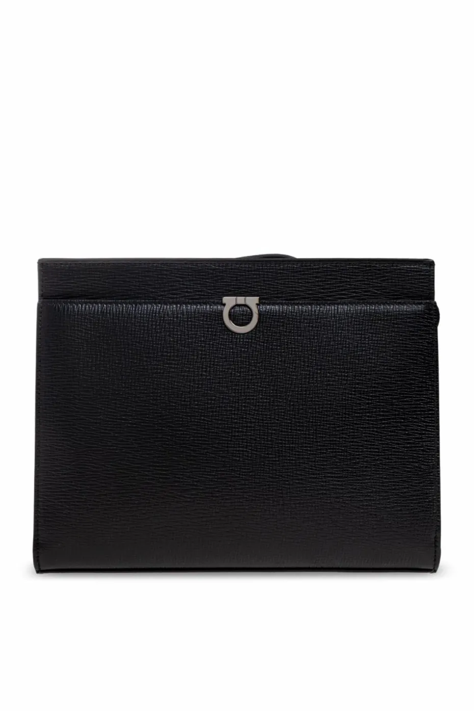 FERRAGAMO BLACK Leather handbag
