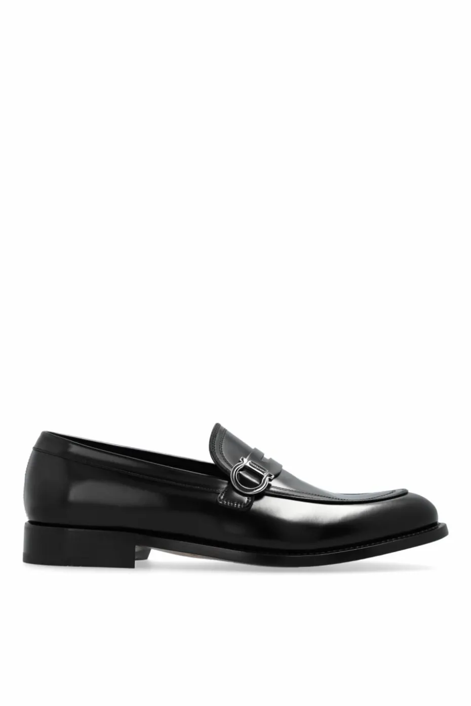FERRAGAMO BLACK Leather shoes `Canada`