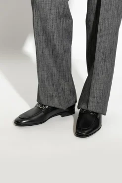 FERRAGAMO BLACK Leather shoes Balty