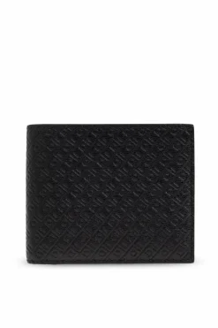 FERRAGAMO BLACK Leather wallet