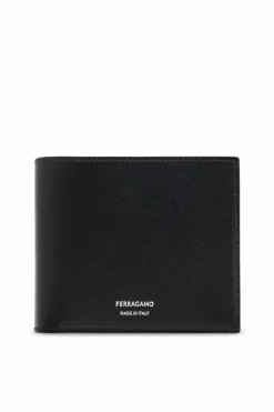 FERRAGAMO BLACK Leather wallet