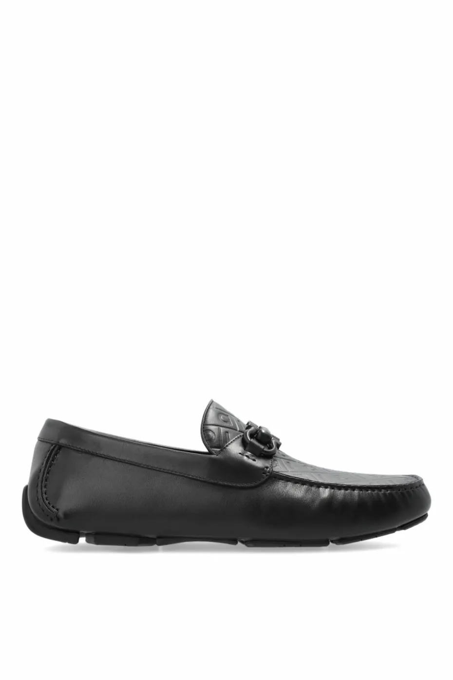 FERRAGAMO BLACK Loafers Parigi New