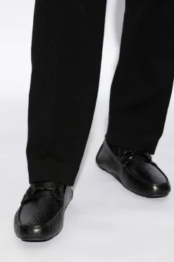 FERRAGAMO BLACK Loafers Parigi New