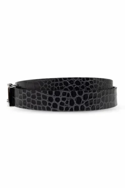 FERRAGAMO BLACK Reversible belt