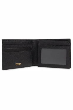 FERRAGAMO BLACK Set: wallet and keychain