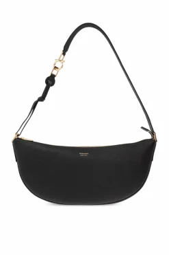 FERRAGAMO BLACK Shoulder bag Smile Medium