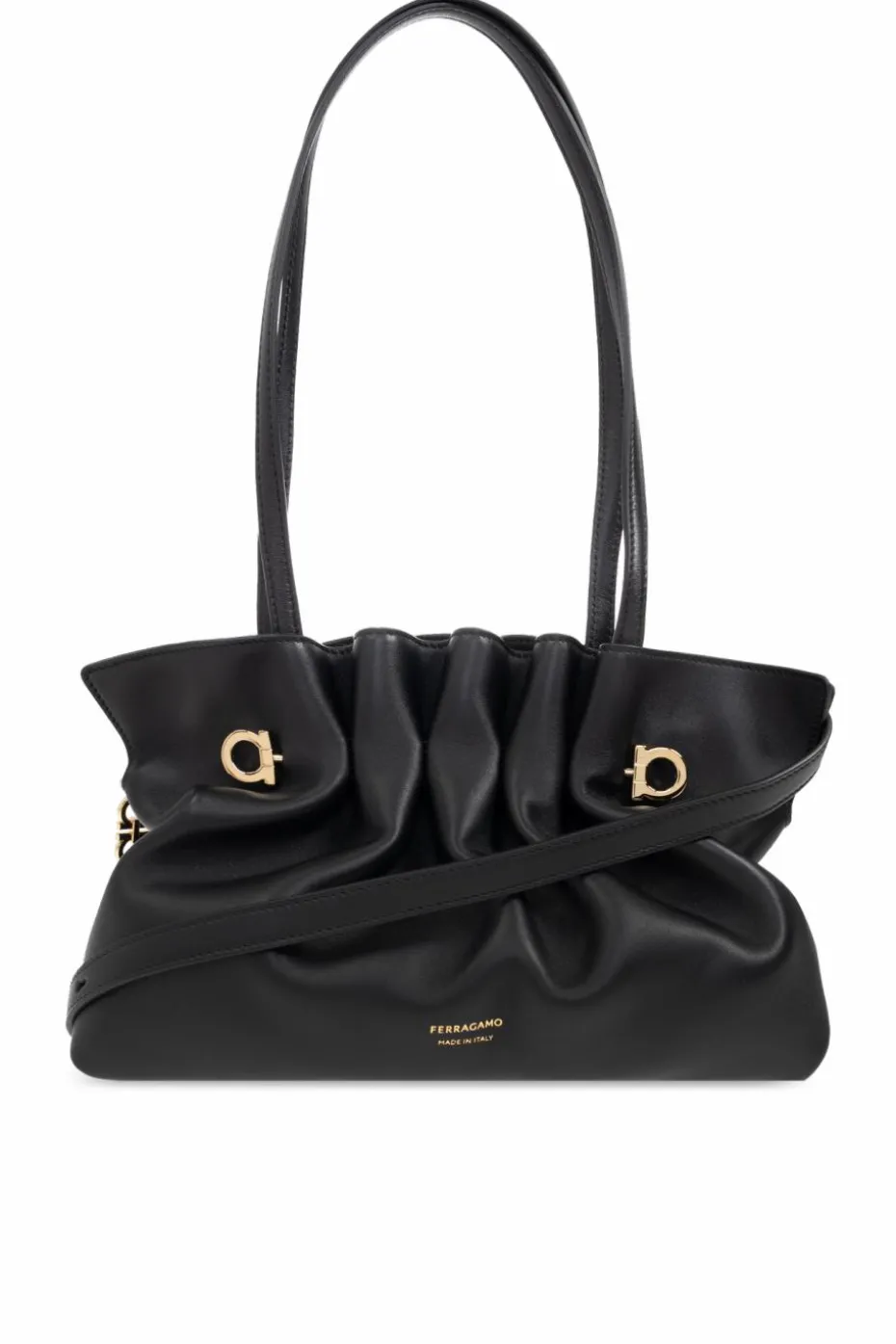 FERRAGAMO BLACK Shoulder bag Pierc Small