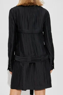 FERRAGAMO BLACK Silk jacket