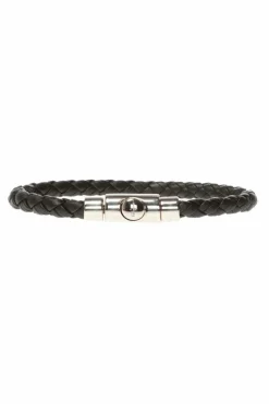 FERRAGAMO BLACK Woven bracelet