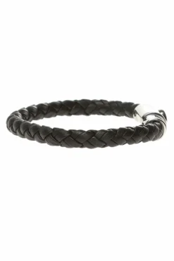 FERRAGAMO BLACK Woven bracelet