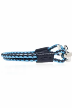 FERRAGAMO BLUE Leather bracelet