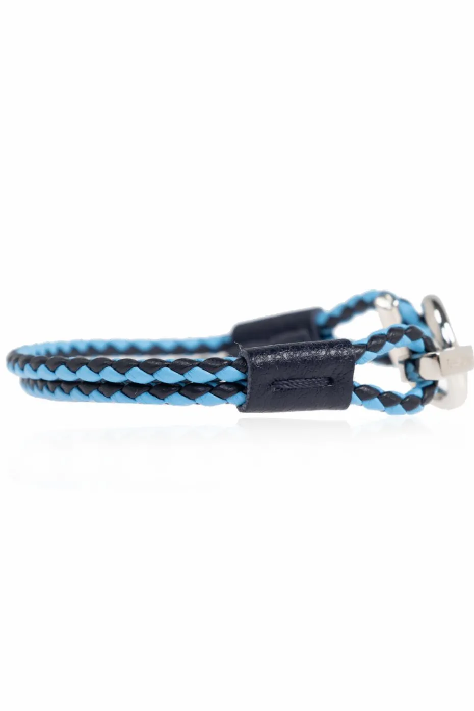 FERRAGAMO BLUE Leather bracelet
