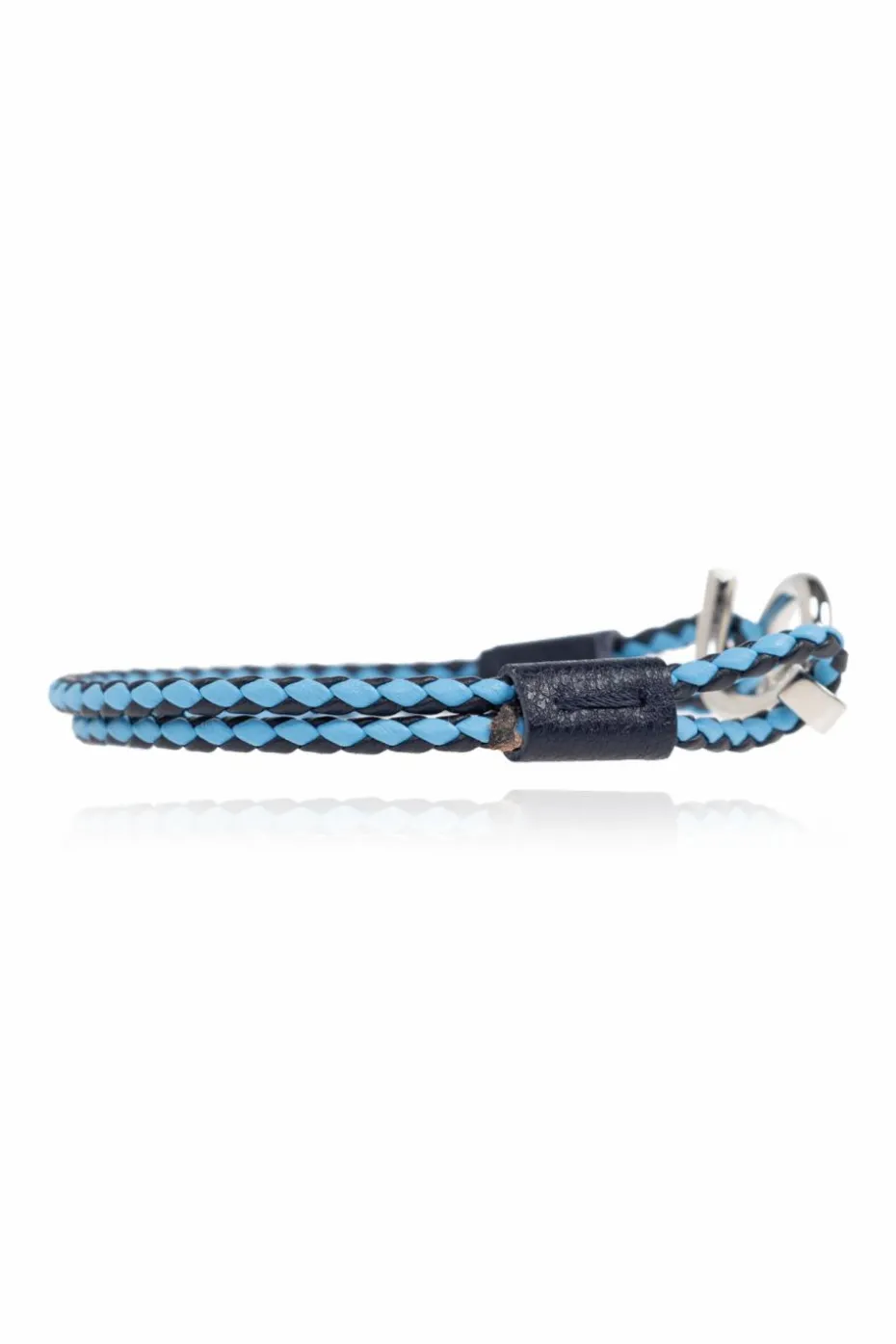 FERRAGAMO BLUE Leather bracelet