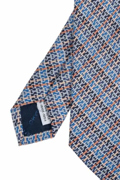 FERRAGAMO BLUE Silk tie