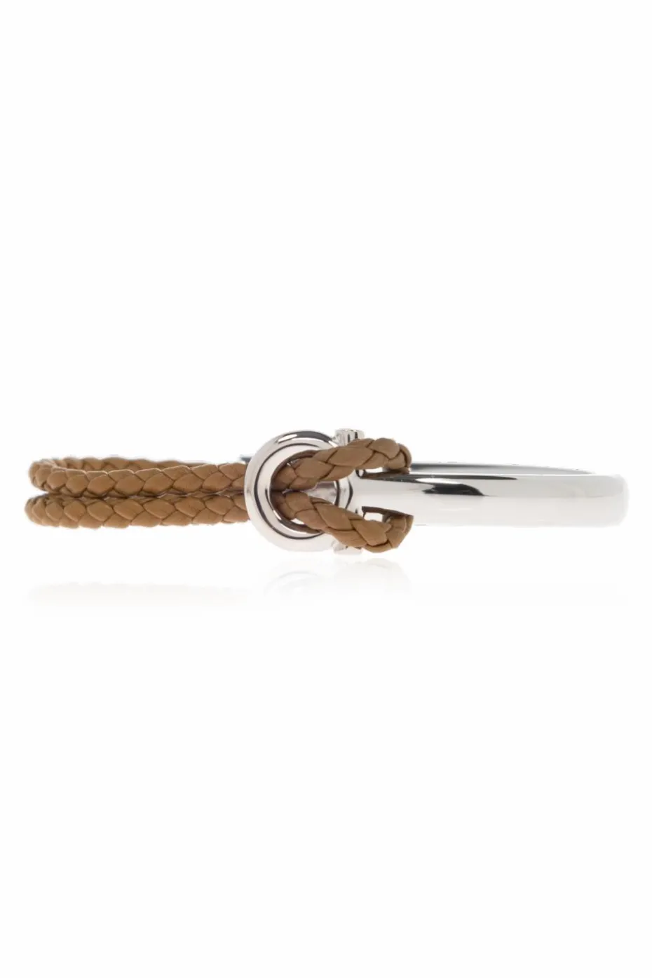 FERRAGAMO BROWN Bracelet with engraved logo