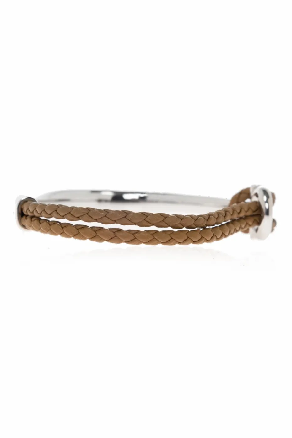 FERRAGAMO BROWN Bracelet with engraved logo