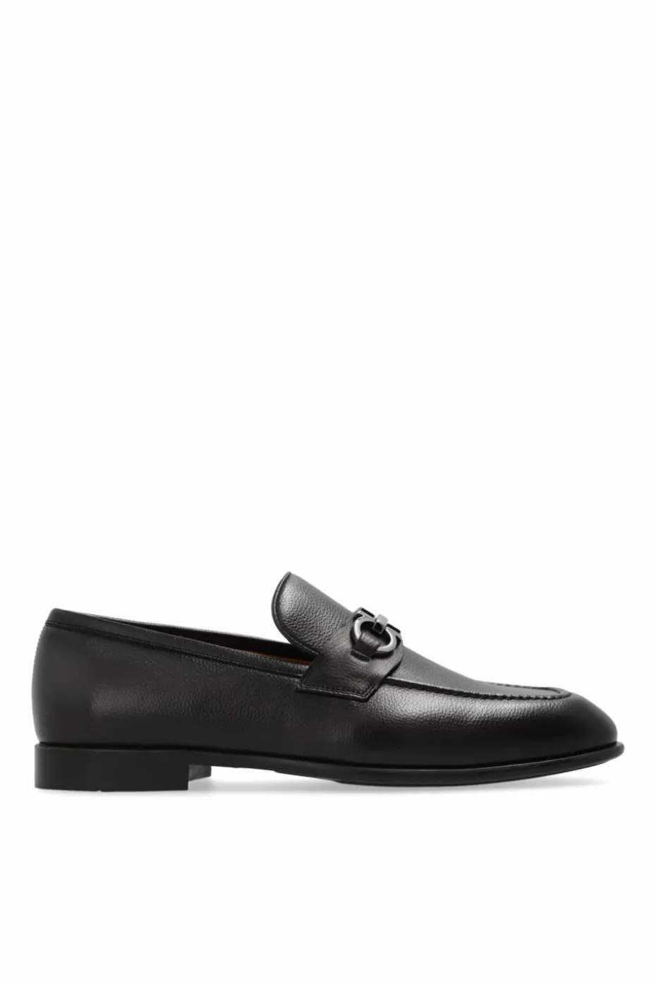 FERRAGAMO BROWN FERRAGO `Foster` loafers