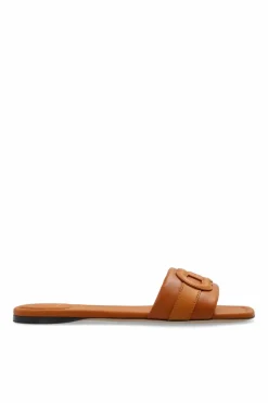 FERRAGAMO BROWN Flip-Flops Liss
