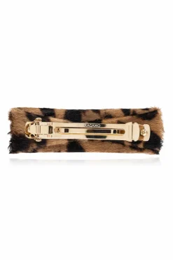 FERRAGAMO BROWN Hair clip