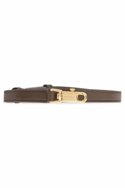 FERRAGAMO BROWN Handbag `Hug Mini`