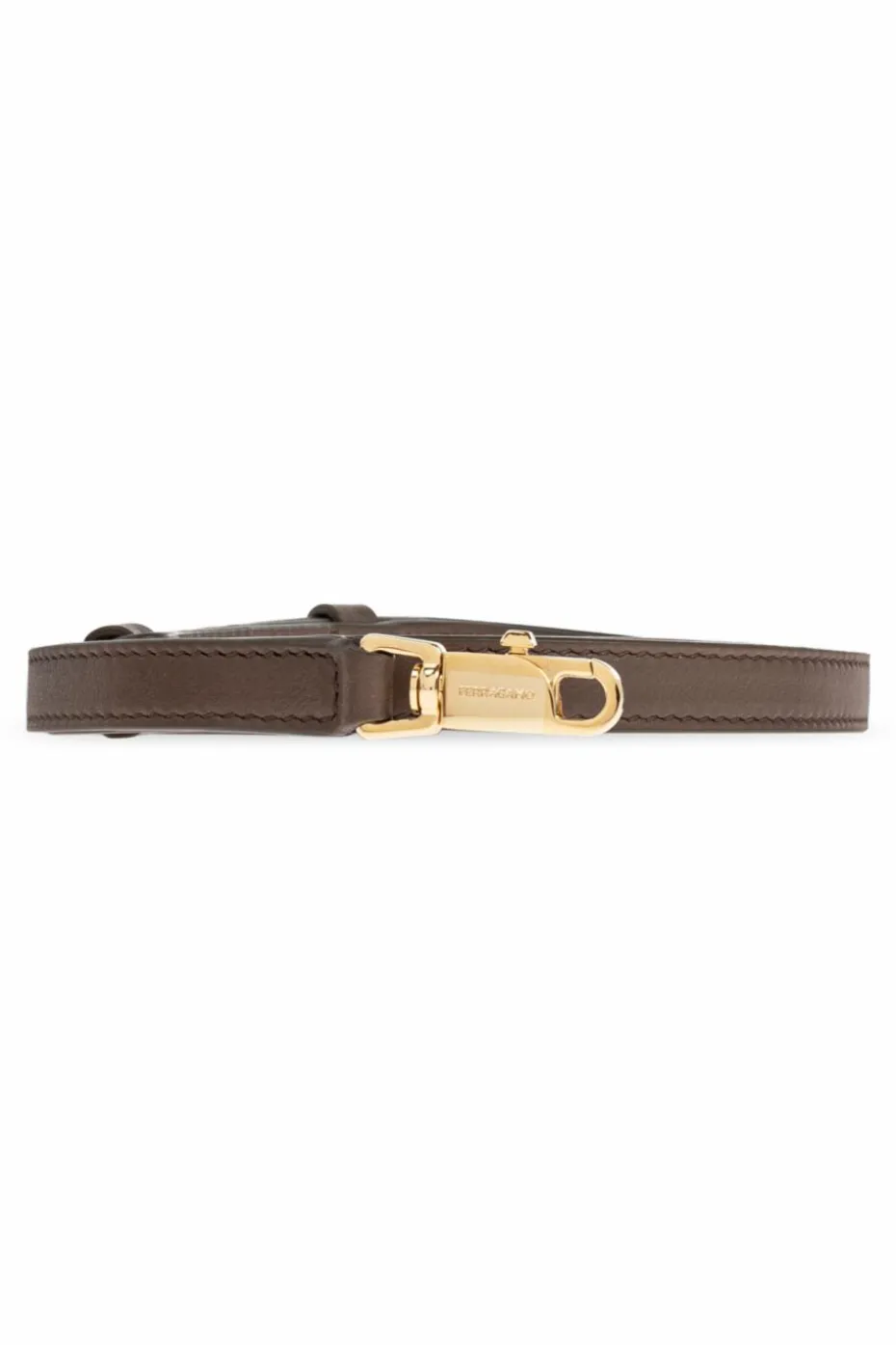 FERRAGAMO BROWN Handbag `Hug Mini`
